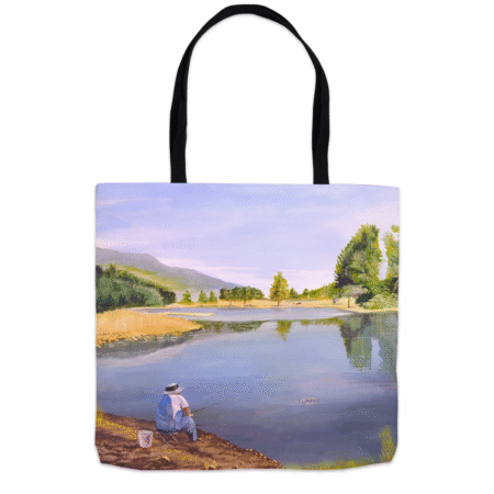18"X18" Glen Helen Tote Bag